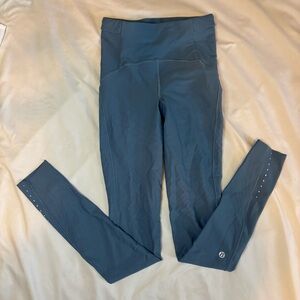 Lululemon Senseknit High-Rise Tights Leggings. Blue Size 2